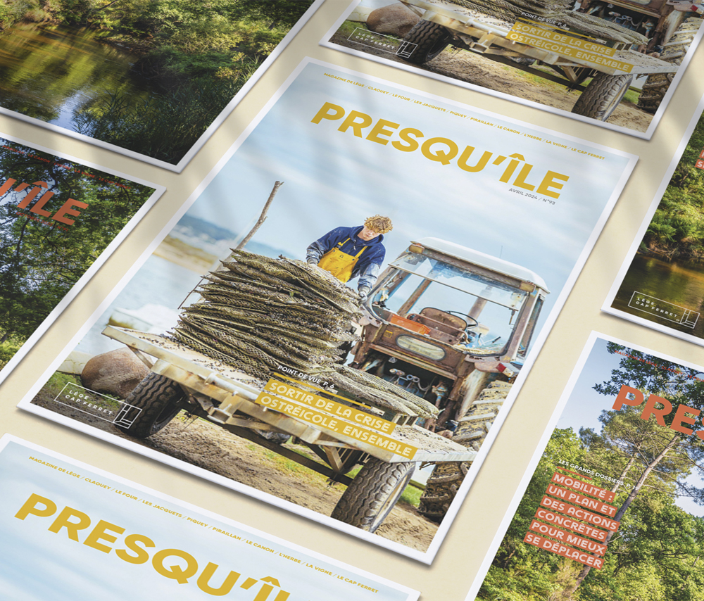 Couverture du magazine trimestriel